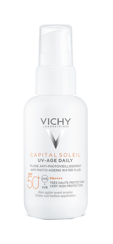 CAPITAL SOLEIL UV-AGE FLUIDO ANTI-FOTOINVECCHIAMENTO SPF50+ 40 ML - farmasconti.eu