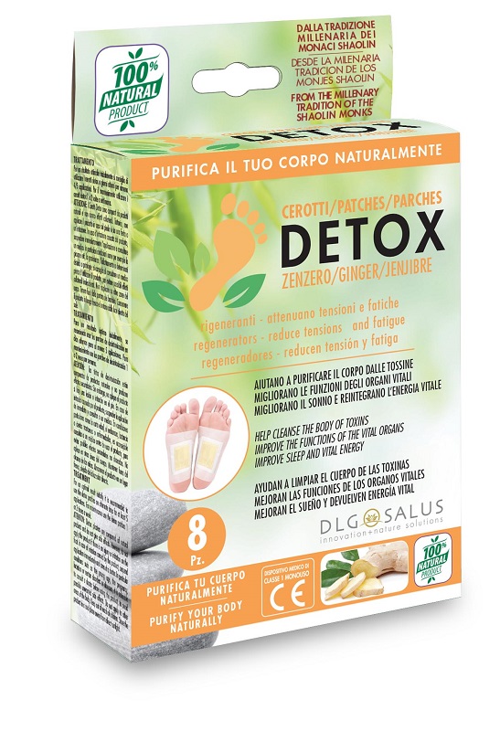CEROTTI DETOX PIEDI ZENZERO 8 PEZZI - farmasconti.eu