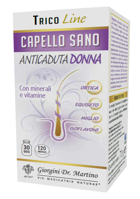 CAPELLO SANO ANTICADUTA DONNA 120 PASTIGLIE - farmasconti.eu