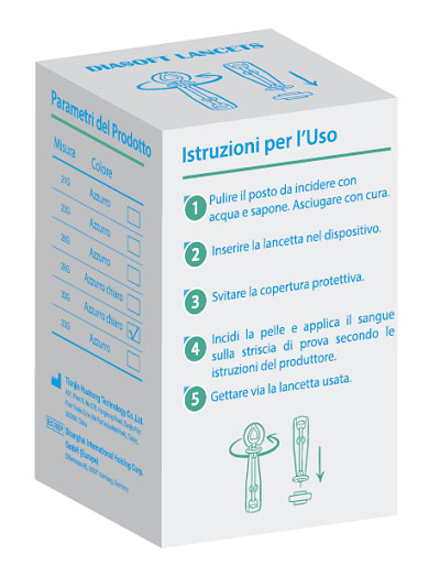 LANCETTE PUNGIDITO DIASOFT LANCET 25 PEZZI - farmasconti.eu