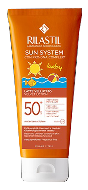 RILASTIL SUN PPT SPF 50+ BABY LATTE VELLUTO 200 ML - farmasconti.eu