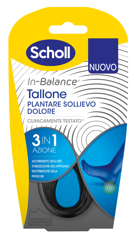 SCHOLL PLANTARE TALLONE L 2 PEZZI - farmasconti.eu