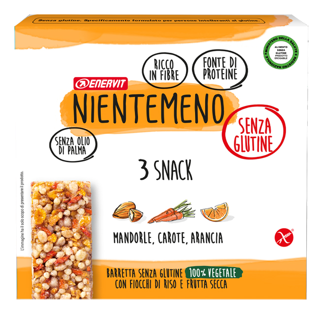 NIENTEMENO EN BARRETTA MANDORLE CAROTE ARANCIA - farmasconti.eu