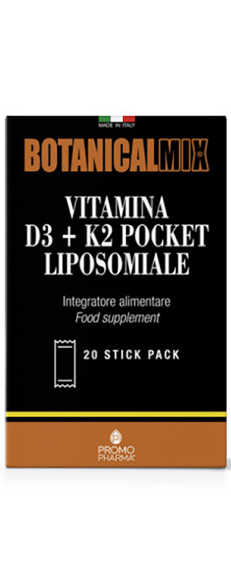 VITAMINA D3 + K2 POCKET BOTANICAL MIX 30 STICK - farmasconti.eu