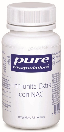 PURE ENCAPSULATIONS IMMUNITA' EXTRA CON NAC 30 CAPSULE - farmasconti.eu