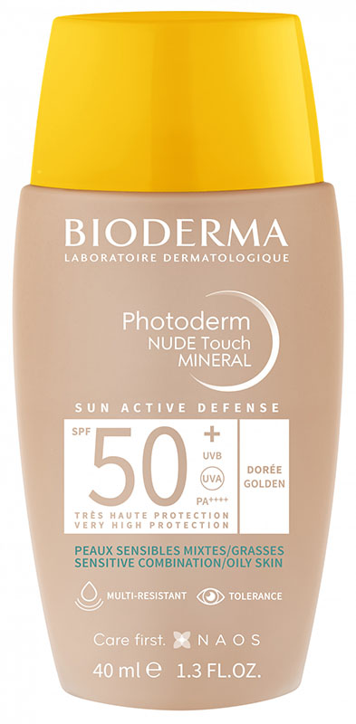 PHOTODERM NUDE TOUCH DORE' SPF50+ 40 ML - farmasconti.eu