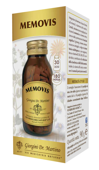 MEMOVIS 180 PASTIGLIE - farmasconti.eu