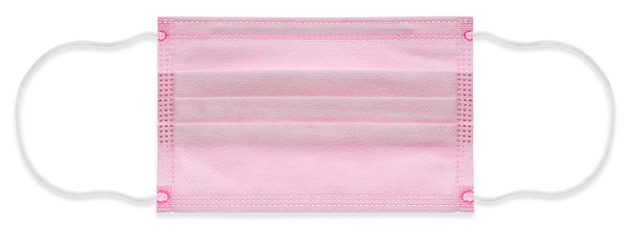 MYMASK PRO TIPO II KIDS MASCHERINA CHIRURGICA A 3 STRATI 10 PEZZI ROSA - farmasconti.eu