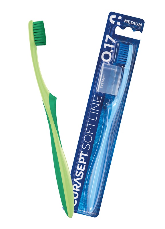 CURASEPT SPAZZOLINO MEDIUM 017 BIPACK - farmasconti.eu