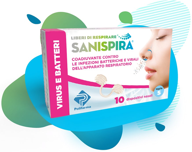 SANISPIRA VISUR & BATTERI FILTRO NASALE SMALL 10 PEZZI - farmasconti.eu