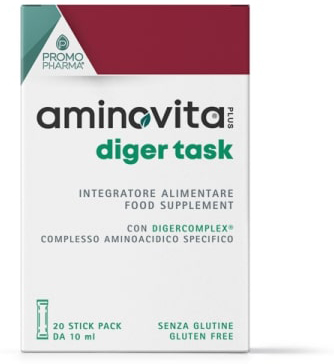 AMINOVITA PLUS DIGER TASK 20 STICK DA 10ML - farmasconti.eu