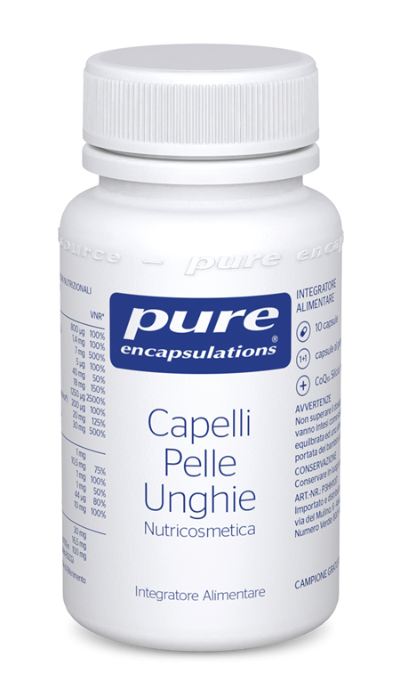 PURE ENCAPSULATIONS CAPELLI PELLE UNGHIE 30 CAPSULE - farmasconti.eu