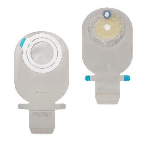 SENSURA MIO FLEX SISTEMA 2 PEZZI CON AGGANCIO ADESIVO SACCA ILEOSTOMIA TRASPARENTE 50MM DA 550 ML 30 PEZZI - farmasconti.eu