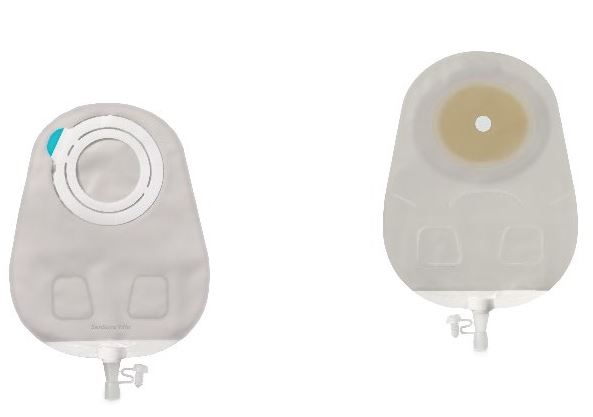 SENSURA MIO FLEX SISTEMA 2 PEZZI CON AGGANCIO ADESIVO SACCA MULTICHAMBER PER UROSTOMIA TRASPARENTE 50MM DA 550 ML 30 PEZZI - farmasconti.eu