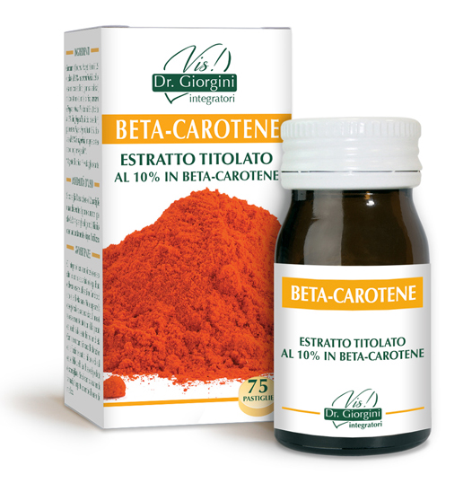 BETA-CAROTENE ESTRATTO TITOLATO 75 PASTIGLIE - farmasconti.eu