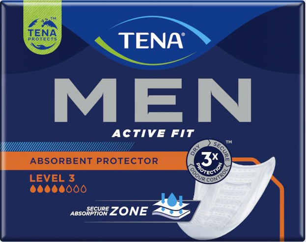 ASSORBENTE INCONTINENZA LEGGERA TENA MEN LIVELLO 3 DUOPACK 2 X 8 PEZZI - farmasconti.eu