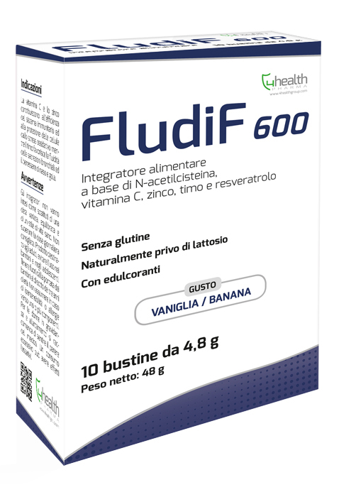 FLUDIF 600 VANIGLIA/BANANA 10 BUSTINE - farmasconti.eu
