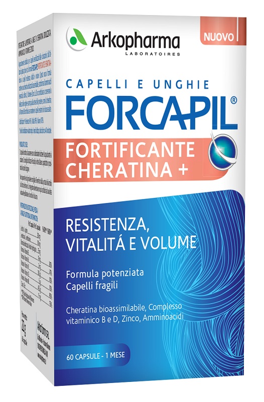 FORCAPIL FORTIFICANTE CHERATINA 60 CAPSULE - farmasconti.eu