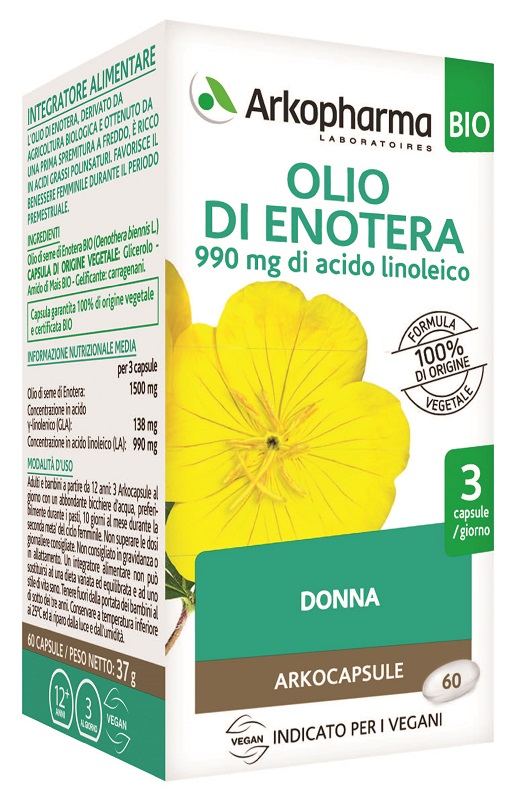 ARKOCPS OLIO ENOTERA 60 PERLE - farmasconti.eu