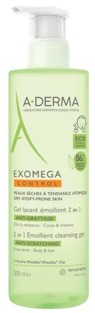 EXOMEGA CONTROL GEL LAVANT 2IN1 500 ML - farmasconti.eu