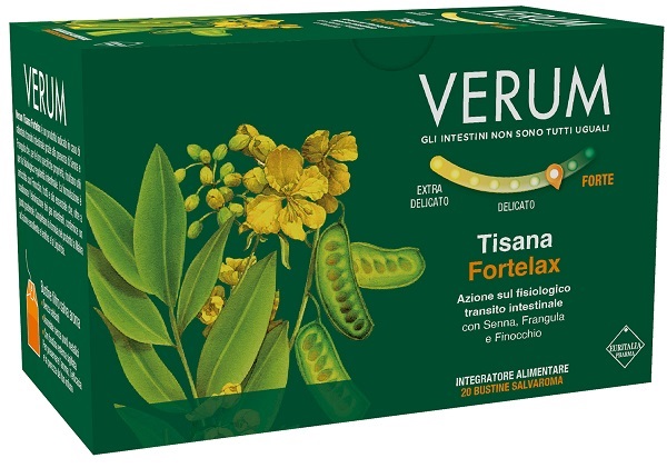 VERUM FORTELAX TISANA 20 FILTRI - farmasconti.eu