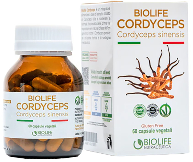 BIOLIFE CORDYCEPS 60 CAPSULE - farmasconti.eu
