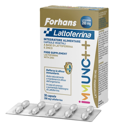 FORHANS LATTOFERRINA IMMUNO++ 200 MG LATTOFERRINA 30 CAPSULE - farmasconti.eu