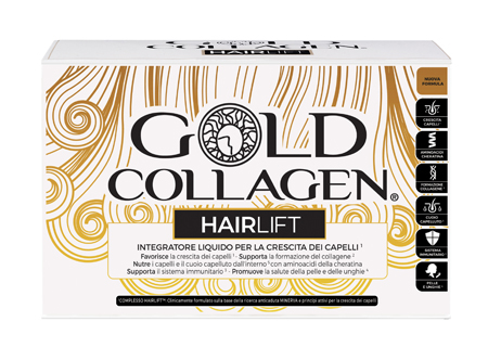GOLD COLLAGEN HAIRLIFT 10 FLACONI DA 50 ML - farmasconti.eu