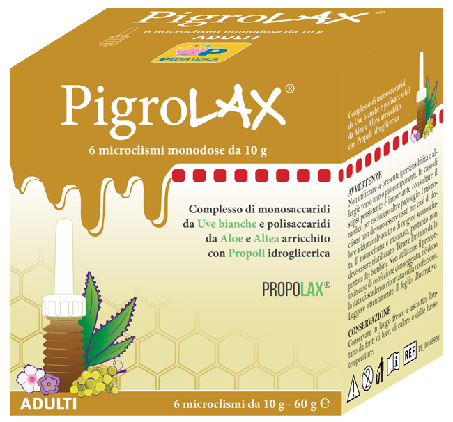 MICROCLISMA PIGROLAX ADULTI 6 X 10 G - farmasconti.eu