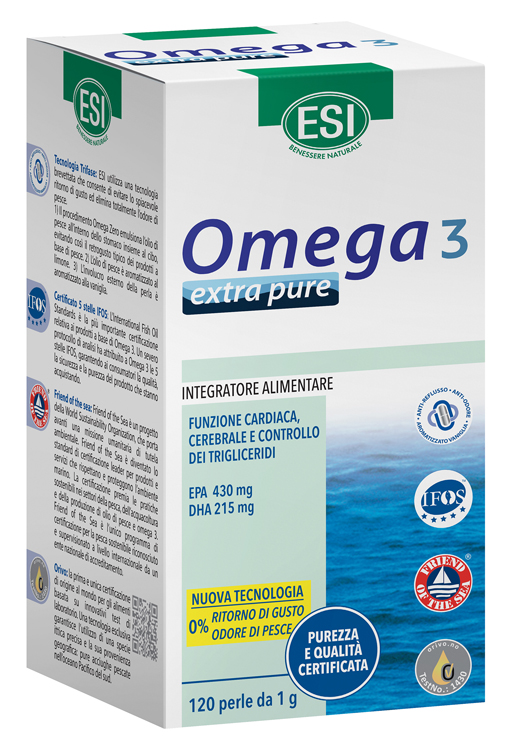 ESI OMEGA 3 EXTRA PURE 120 PERLE - farmasconti.eu