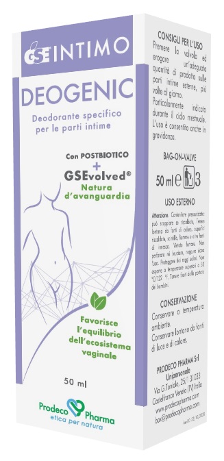 GSE INTIMO DEOGENIC 50 ML - farmasconti.eu