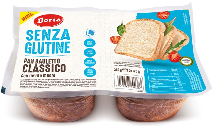 DORIA PAN BAULETTO CLASSICO 2X175 G - farmasconti.eu