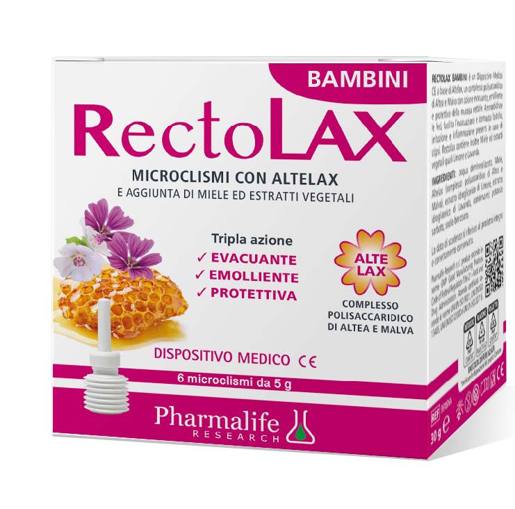 RECTOLAX BAMBINI MICROCLISMI 6 PEZZI DA 5 G - farmasconti.eu