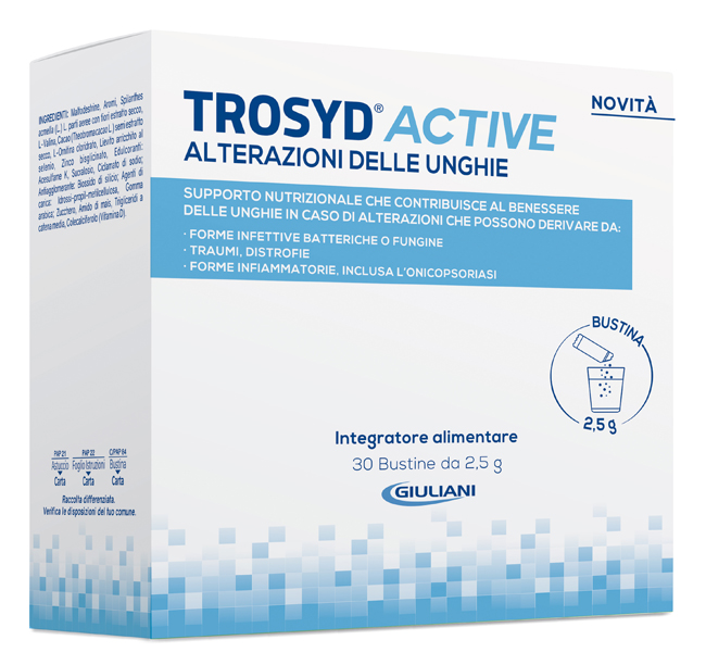 TROSYD ACTIVE ALTERAZIONI UNGHIE 30 BUSTINE - farmasconti.eu