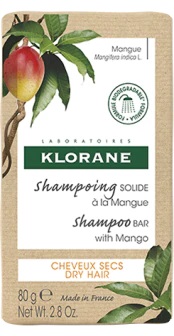 KLORANE SHAMPOO SOLIDO MANGO 80 G - farmasconti.eu