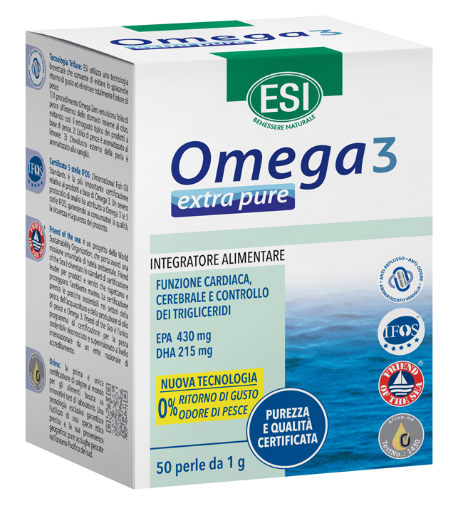 ESI OMEGA 3 EXTRA PURE 50 PERLE - farmasconti.eu