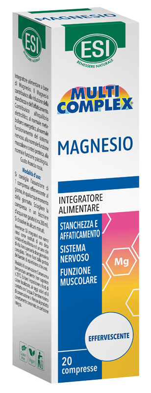 ESI MULTICOMPLEX MAGNESIO 20 COMPRESSE EFFERVESCENTI - farmasconti.eu