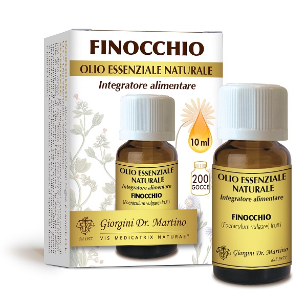 FINOCCHIO OLIO ESSENZIALE NATURALE 10 ML - farmasconti.eu