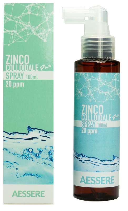 ZINCO COLLOIDALE PLUS SPRAY 20 PPM 100 ML - farmasconti.eu