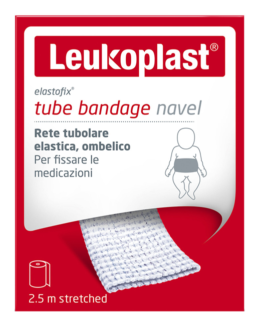 BENDA RETE ELASTOFIX LEUKOPLAST OMBELICO 2,50 M - farmasconti.eu