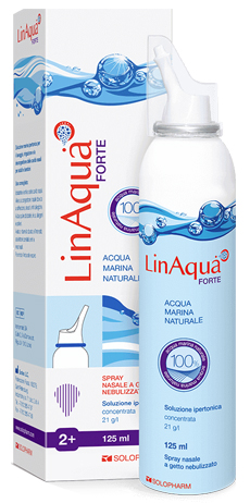 SOLUZIONE SPRAY IPERTONICA NASALE LINAQUA FORTE 125 ML - farmasconti.eu