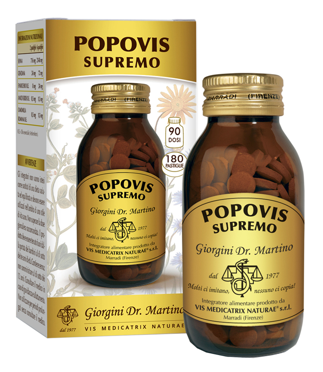 POPOVIS SUPREMO 180 PASTIGLIE - farmasconti.eu
