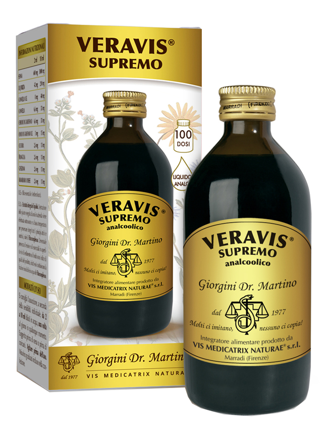 VERAVIS SUPREMO ANALCOOLICO 200 ML - farmasconti.eu