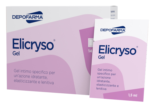 ELICRYSO GEL INTIMO IDRATANTE ELASTICIZZANTE E LENITIVO 14 BUSTINE DA 1,5 ML - farmasconti.eu