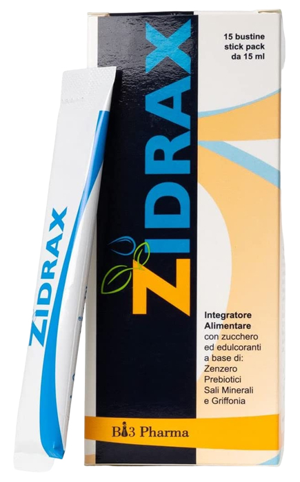 ZIDRAX 15 BUSTINE STICK PACK - farmasconti.eu