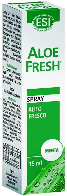 ESI ALOE FRESH SPRAY ALITO MENTA FORTE 15 ML - farmasconti.eu