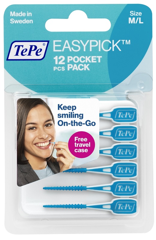 TEPE EASYPICK M/L BLU 12 PEZZI - farmasconti.eu