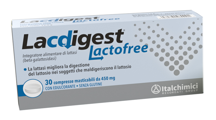 LACDIGEST LACTOFREE 30 COMPRESSE MASTICABILI - farmasconti.eu
