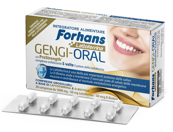 FORHANS LATTOFERRINA GENGI ORAL 30 COMPRESSE - farmasconti.eu