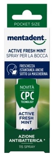 MENTADENT ACTIVE FRESH MINT 15 ML - farmasconti.eu